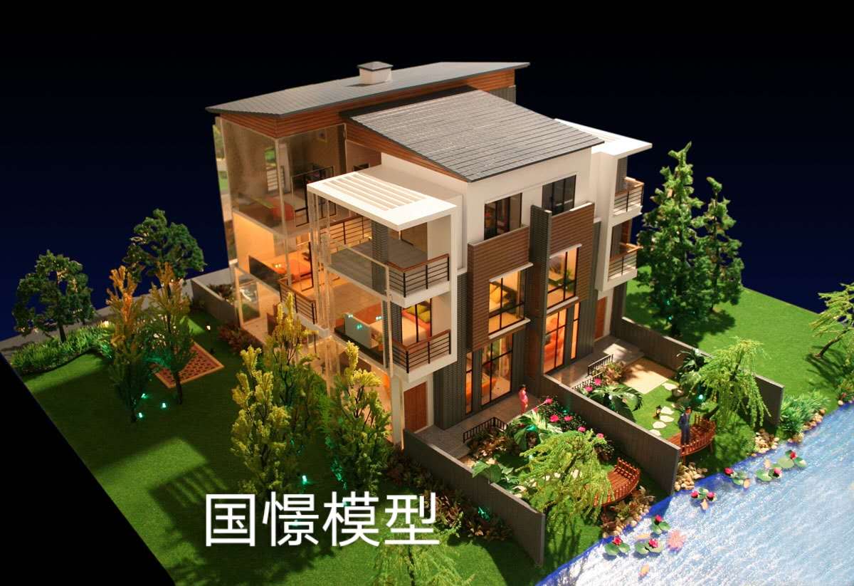 双柏县建筑模型